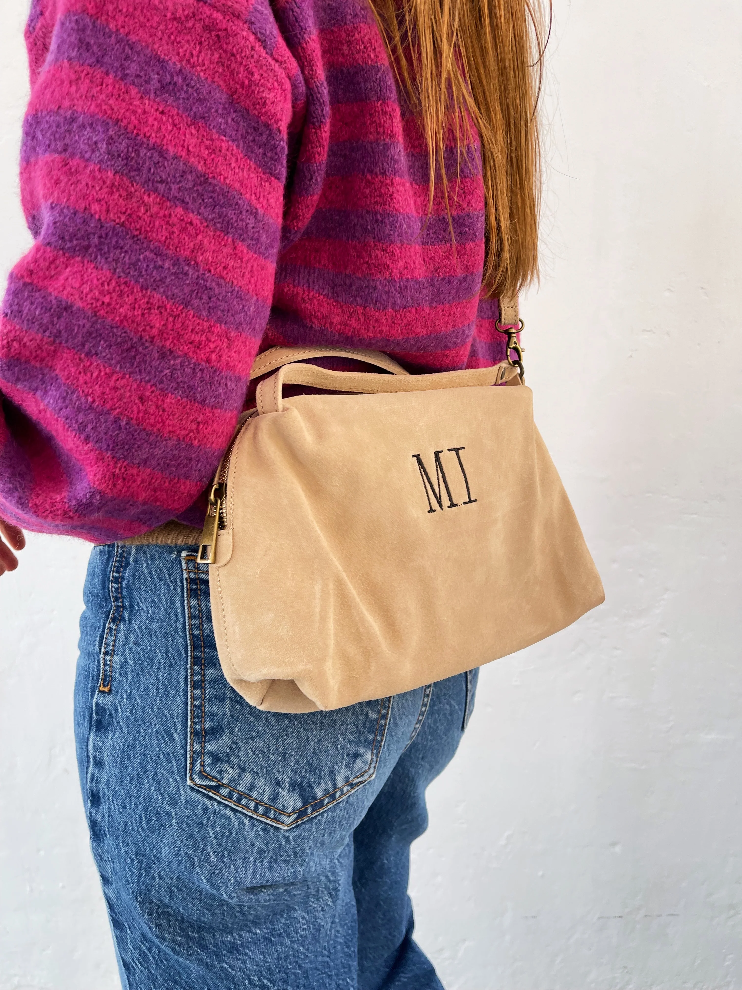Bandolera Big Ante Beige - Image 4