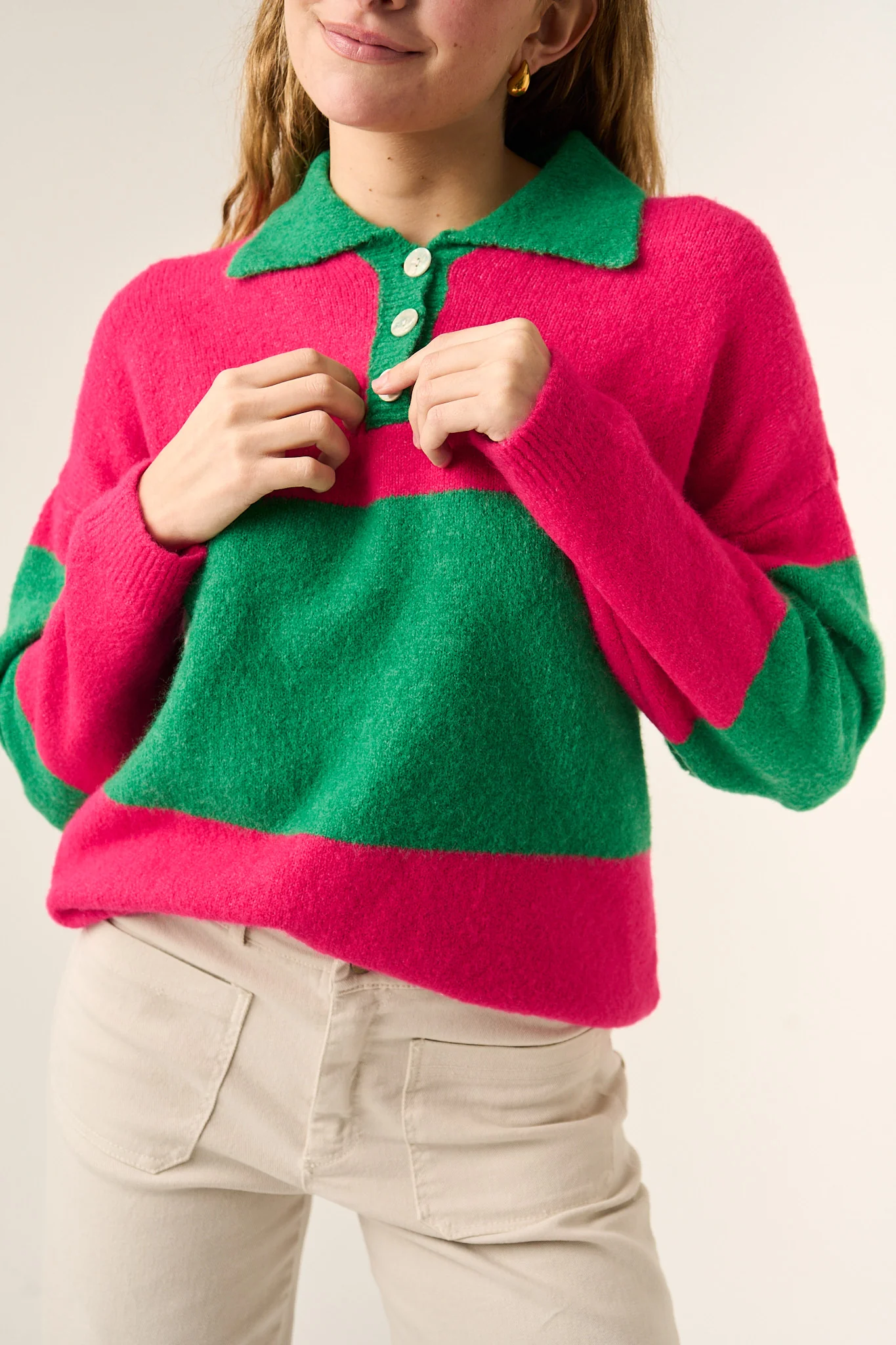 Jersey Paola Fucsia y Verde - Image 7